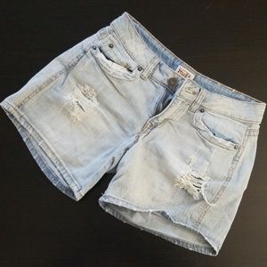 MUDD Denim Shorts Mid Length